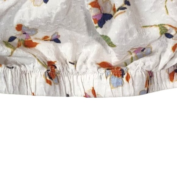 Copper Key Cropped Floral Shirt - Picture 3 of 5